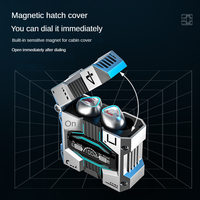 Casque gamer sans fil M45 TWS V5.3 True Wireless Stereo à faible latence avec batterie externe, mini écouteurs sans fil pour jeux et écouteurs intra-auriculaires