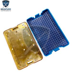High Grade Autoclavable Plastic <b>Sterilization</b> Tray for Micro Surgical Tools Medical Instrument Organizer - Product Image 5