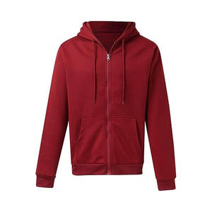 Sweat à capuche à fermeture éclair complète vierge avec logo personnalisé de haute qualité Nouvelle mode pour hommes Automne Hiver Sweats à capuche à fermeture éclair à manches longues - Product Image 6