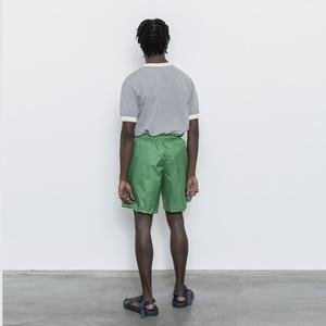 Short coupe-vent pour hommes, respirant, extérieur, coupe-vent, taille élastique, short en nylon imperméable avec logo personnalisé - Product Image 2