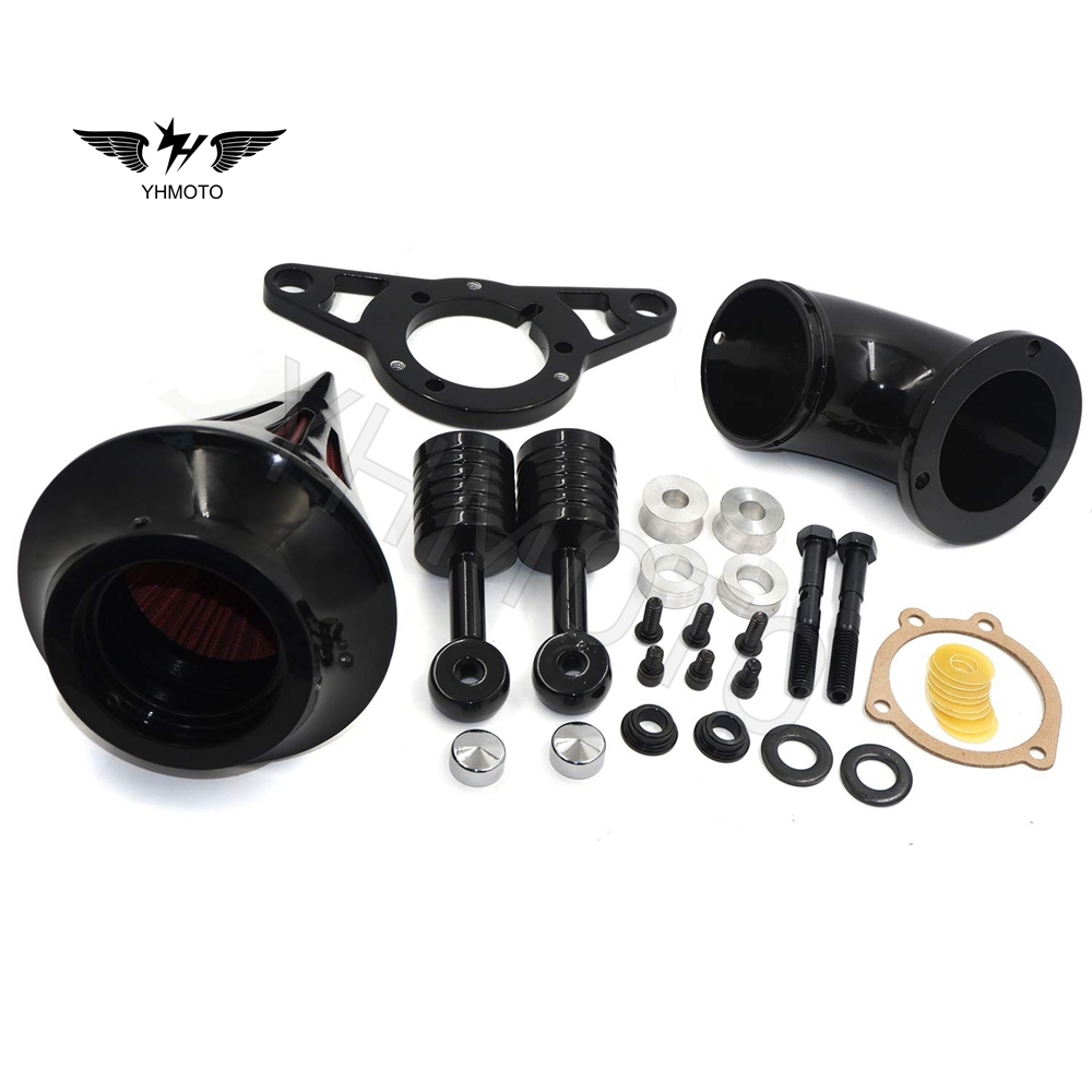 Road Passion Filtre à Air HD-9608 - Compatible Harley Davidson FXDF Fat Bob, FXDL Dyna Low Rider Et Modèles 96CI 103CI
