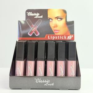 Brillo Labial de Larga Duración y Alta Pigmentación, 24 Unidades por Caja, Vegano, Transparente, Maquillaje Labial Líquido, Marca Privada - Product Image 1