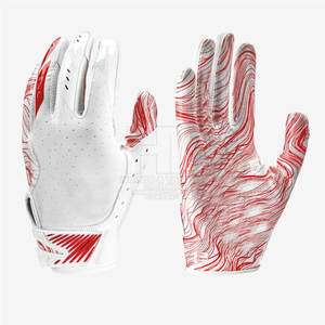 Gants de football américain les plus vendus Logo de couleur personnalisé Léger écologique de haute qualité Prix bon marché Conception personnalisée - Product Image 1