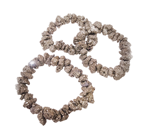 Gemstone Pyrite Chips <b>Bracelet</b> Wholesale Adjustable <b>Bracelets</b> Natural Crystal Hand Bands Buy Online From Amayra Crystals Exports - Product Image 1