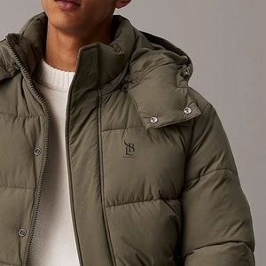 Chaqueta de Plumón Personalizada para Hombre, Chaqueta Cortavientos, Chaqueta de Plumón de Pato para Invierno, Abrigo Ultraligero, Fabricante de Artículos Esenciales, Chaqueta para Hombre - Product Image 5