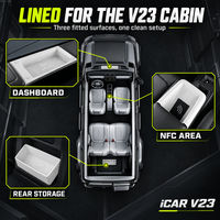 iCAR V23 Kabinen-Silikonmatten-Set, 4-teilig