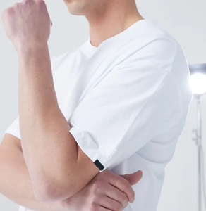 High Quality 100% Cotton T-Shirt for Men Loose Fit Cropped Boxy Casual Oversized Blank <b>White</b> Tee Custom Printing Streetwear - Product Image 4