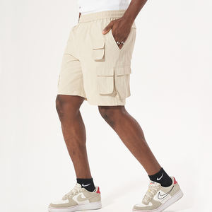 Pantalones cortos Cargo informales impermeables de alta calidad para hombre con diseño bordado Streetwear bolsillo utilitario envío DDP - Product Image 2