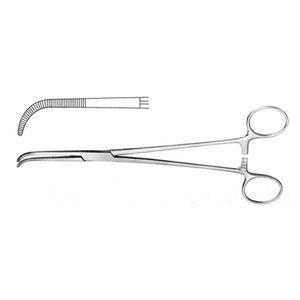 Pinces chirurgicales manuelles pour artères, courbées, droites, dentelées, en acier inoxydable de haute qualité, certifiées CE, instrument de classe II, ensemble de 1 an - Product Image 4