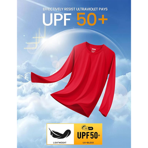 Camiseta de manga larga para hombre de la mejor calidad para entrenamientos de gimnasio y correr Top atlético de cuello redondo de microfibra - Product Image 3