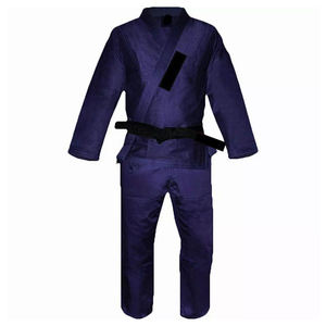 Fabricantes profesionales Conjuntos de uniformes BJJ Gis para hombres y mujeres Precio al por mayor Conjunto de pantalones y camisetas de 2 piezas - Product Image 1