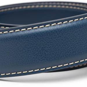 Ceinture en cuir véritable pour hommes Bracelet décontracté en cuir de vachette fait à la main Acier OEM Logo personnalisé Design Business Fashion Personnalisable - Product Image 5