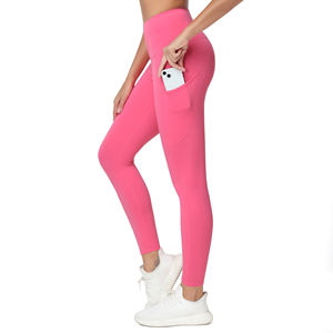 Leggings de Yoga Personalizadas al por Mayor para Gimnasio, Leggings Deportivos de Cintura Alta para Entrenamiento, OEM Personalizado - Product Image 1
