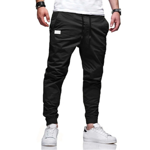 2024 nuevos pantalones Cargo para hombre, ropa deportiva recta suelta, pantalones de chándal de color sólido, Joggers versátiles, pantalones informales tejidos para hombre - Product Image 5