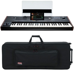 Geweldige _ Aanbieding Korg Pa5x 61-Key Professionele Arrangeur Werkstation Toetsenbord Draagtas Set Te Koop