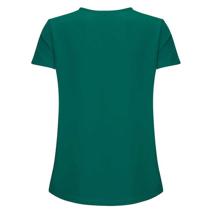 Women's Custom Short Sleeve Tops and Jogger Pants Wholesale Fashion Nurse Uniforms Scrubs Set Woven Fabric for Hospitals