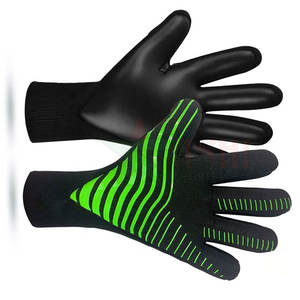 Gants de gardien de but de football en cuir épais, protection des doigts, extérieur, paume en latex antidérapante, gants de gardien de but de football - Product Image 6