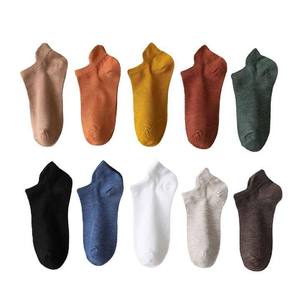 Calcetines deportivos tobilleros de algodón transpirables de alta calidad para mujer, calcetines cortos de poliéster coloridos con logotipo personalizado, calcetines atléticos blancos - Product Image 5