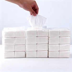 Boîte de mouchoirs doux pour le visage, texture lisse, papier sans peluches, nettoyage doux pour le visage, les mains et l'usage quotidien à la maison - Product Image 3