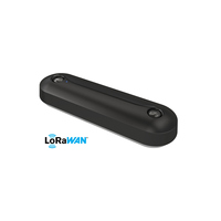 COMPTIPIX FLAT BLACK 2 SENSOR ESTÁNDAR LORAWAN 3D PARA CONTAR PERSONAS, COUNTEADOR DE FLUJO MONTADO EN TECHO, ANALÍTICA DE OCUPACIÓN Y TRÁFICO DE PERSONAS 99%