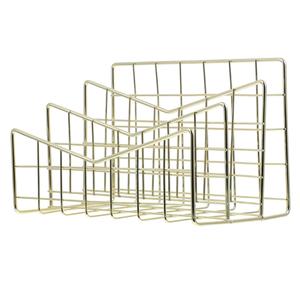 Nouvelle conception de porte-revues en métal pour salle de bain avec distributeur de papier toilette et panier à magazines/porte-revues/porte-revues - Product Image 3