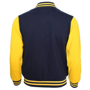 Chaqueta Varsity para Hombre y Mujer, 100% Poliéster, Forro Interior Acolchado, Corte Clásico Bomber, Ropa Urbana para Uso Diario, Color Personalizado - Product Image 2