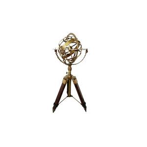 Décoration Collection Métal Artisanat Nautical Armillary Sphère Globe Personnalisé Nautique Table Top Décoratif Monde Globe En Gros - Product Image 4