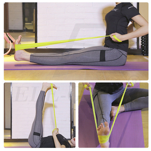 Fasce Elastiche Professionali di Grado Clinico, Alta Resistenza in TPE e Lattice, Accessori da Palestra Stampati per Allenamento Domestico Portatile - Product Image 5