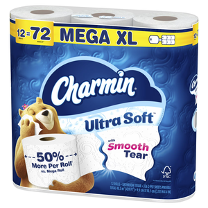 Charminn Ultra Soft Toilet Paper 12 Mega XL Rolls, 336 <b>Sheets</b> Per Roll - Product Image 5