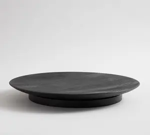 Mármol Lazy Susan Fancy Design Mármol Giratorio Lazy Susan Tabla de queso giratorio Lazy Susan bandejas de queso - Product Image 1