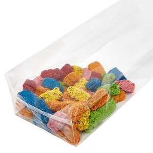 Clear Gusseted Cello <b>Bags</b> for Food Storage - Product Image 4