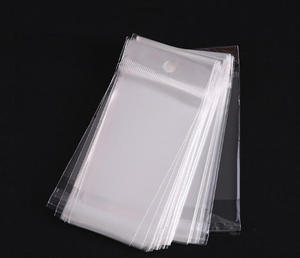 Joint auto-adhésif transparent OPP cellophane cellophane refermable en plastique Poly sacs pour Photo bijoux boulangerie friandises faveurs de fête - Product Image 1