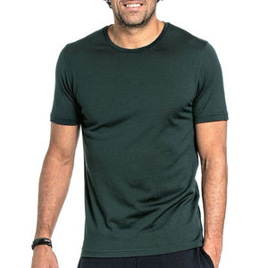 Top qualité hommes T-Shirts coton été T-shirt Style à la mode T-Shirt couleur unie Fitness régulier lâche en gros T-Shirt hommes - Product Image 5
