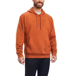 Sweat à capuche unisexe en coton de haute qualité, imprimé en relief, surdimensionné, nouvelle collection automne 2026, sweat à capuche de marque imprimé en relief - Product Image 1