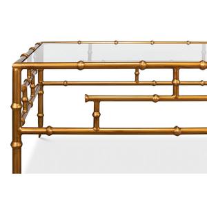 Mesa de Centro de Metal y Vidrio de Diseño Moderno, Ecológica, de la Mejor Calidad, Tamaño Personalizado, para Sala de Estar, Dormitorio, Decorativa - Product Image 3