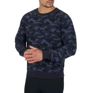 Sudadera de Camuflaje de Algodón para Hombre, Nueva Moda, Cuello Redondo, Básicos de Invierno - Product Image 3