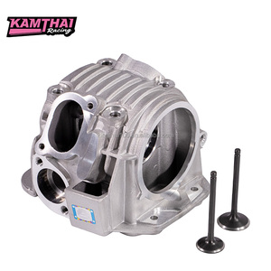 ฝาสูบอะลูมิเนียม KAMTHAI สำหรับรถแข่ง <span class=keywords><strong>125</strong></span> ซีซี ขนาด 24 28 มม. สำหรับ Honda <span class=keywords><strong>4</strong></span> <span class=keywords><strong>วาล์ว</strong></span> รุ่น Wave125 ฝาสูบรถแข่ง <span class=keywords><strong>125</strong></span> ซีซี 2 <span class=keywords><strong>วาล์ว</strong></span> - Product Image 3