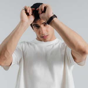 Camisetas de manga corta lisas informales de estilo personalizado para hombre, camisetas de talla grande de algodón 100% a la venta - Product Image 4