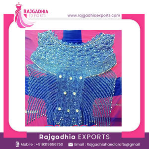 Blusa Casual de Moda para Mujer con Cuentas, Transpirable, de Algodón, Estilo Veraniego con Bordado, Nueva Colección de India Rajgadhia Exports - Product Image 2