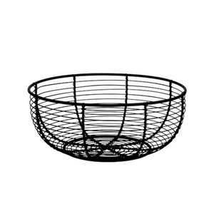 Antique Finishing Iron <b>Wire</b> Metal Storage <b>Basket</b> Luxury Style Fruit <b>Basket</b> for Top Table Decoration New Arrival Design - Product Image 4