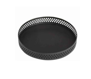 Plateau de service en métal forgé fait main, écologique, design personnalisable pour servir des repas et des boissons, exportateur indien - Product Image 4