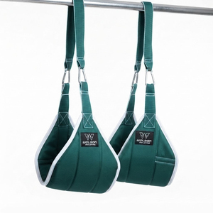 Correa de Ejercicio AB con Cinta de Nylon Reforzada y Cierre Elástico Ajustable para Levantamientos de Piernas, Entrenamiento de Core y Gimnasio - Product Image 1