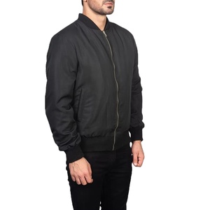 Blouson Bomber Homme Casual de Haute Qualité pour le Printemps, Style Auto-Cultivé, Fermeture Éclair, Coupe-Vent Durable - Product Image 2
