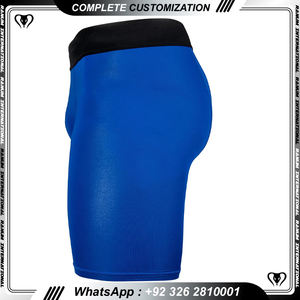 Pantalones cortos de compresión personalizados de alta calidad para hombres Pantalones cortos de boxeo Pantalones cortos de compresión para hombres - Product Image 2