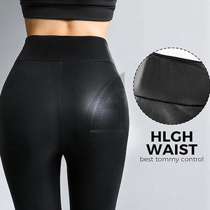 Servicio OEM, MOQ Bajo, Último Diseño en Leggings de Cuero, Mejor Precio, Leggings de Cuero Más Vendidos de Alexandria Industries - Product Image 3