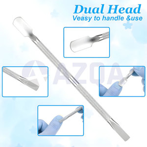 Ensemble professionnel de coupe-cuticules et repousse-cuticules en acier inoxydable 5 pièces, kit d'outils professionnels pour manucure et pédicure, soins des ongles - Product Image 5