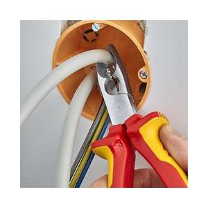 Alicates de Pelado Cromados Knipex de 165 mm, Aislados con Empuñaduras Multicomponentes, Probados con VDE - Product Image 5