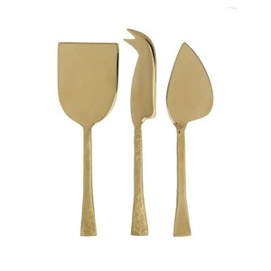 Juego de 3 cuchillos para queso de nácar con chapado en plata para el hogar y la cocina, juego de cubiertos de queso de alta calidad para gran oferta - Product Image 4