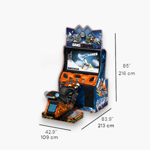 Máquina de Juegos Arcade Raw Thrills SnoCross con Pantalla LCD de 42 Pulgadas y 110V, Usada/Reacondicionada - Product Image 3