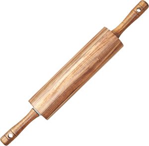 Proveedor a granel Fabricante de rodillos de masa larga de madera para todas las necesidades de horneado, incluidas las tablas de pastelería - Product Image 5